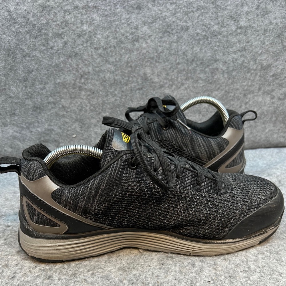 KEEN Mens Black ESD Work Utility Shoes Steel Toe Composite Toe Size 10 D - Picture 5 of 8